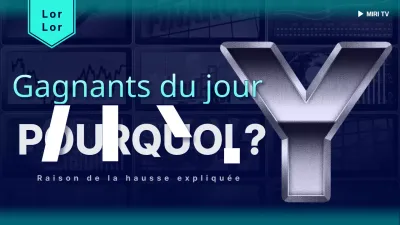 Un guide simple de l'analyse boursière en bleu et bleu clair