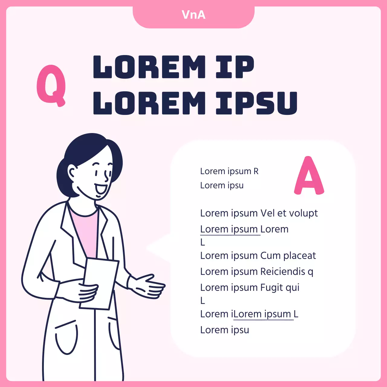 Een advertentie voor een schattige roze en blauwe psychotherapiekliniek voor koppels.