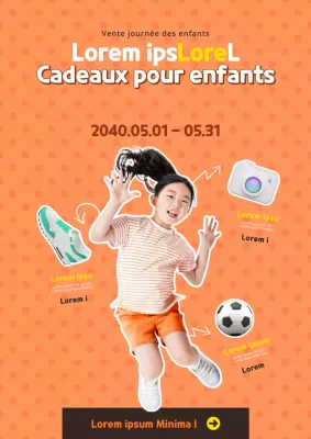 Cadeaux pour la journée des enfants