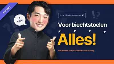 Gemarkeerde religieminiaturen in complementaire kleuren