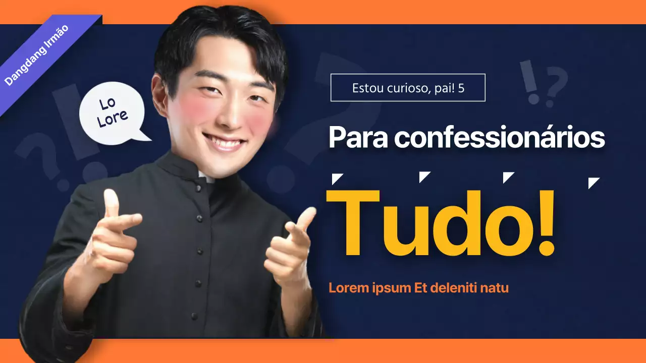 Miniaturas de religião realçadas em cores complementares