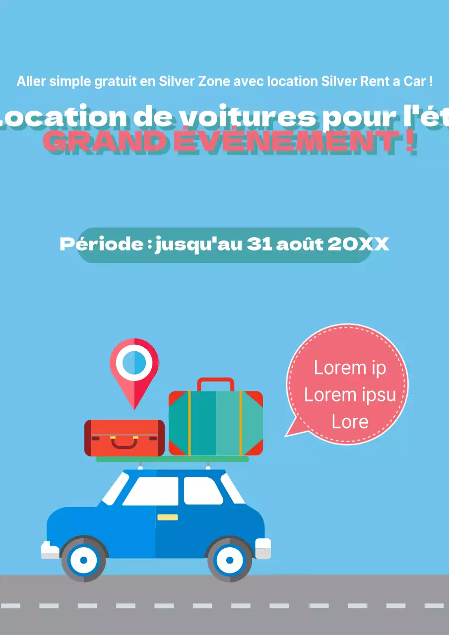 Événements liés à la location de voitures