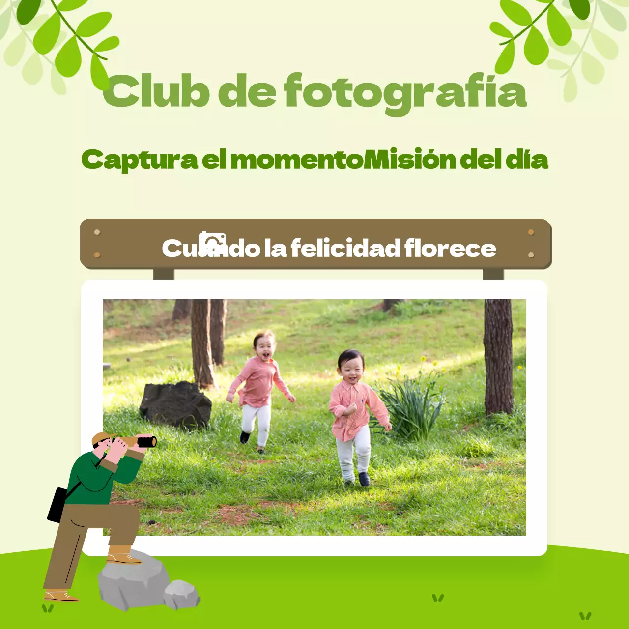 Misión del Club de Fotografía Green Illustration