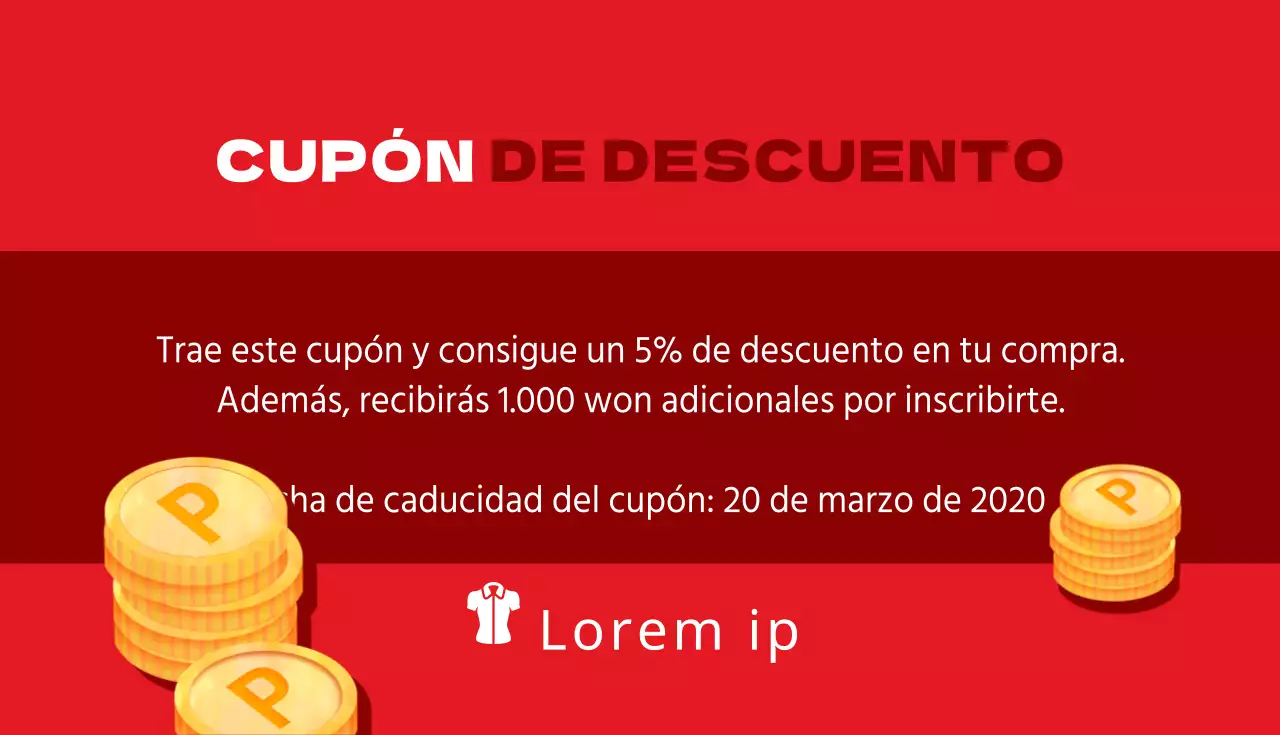 Cupones de descuento