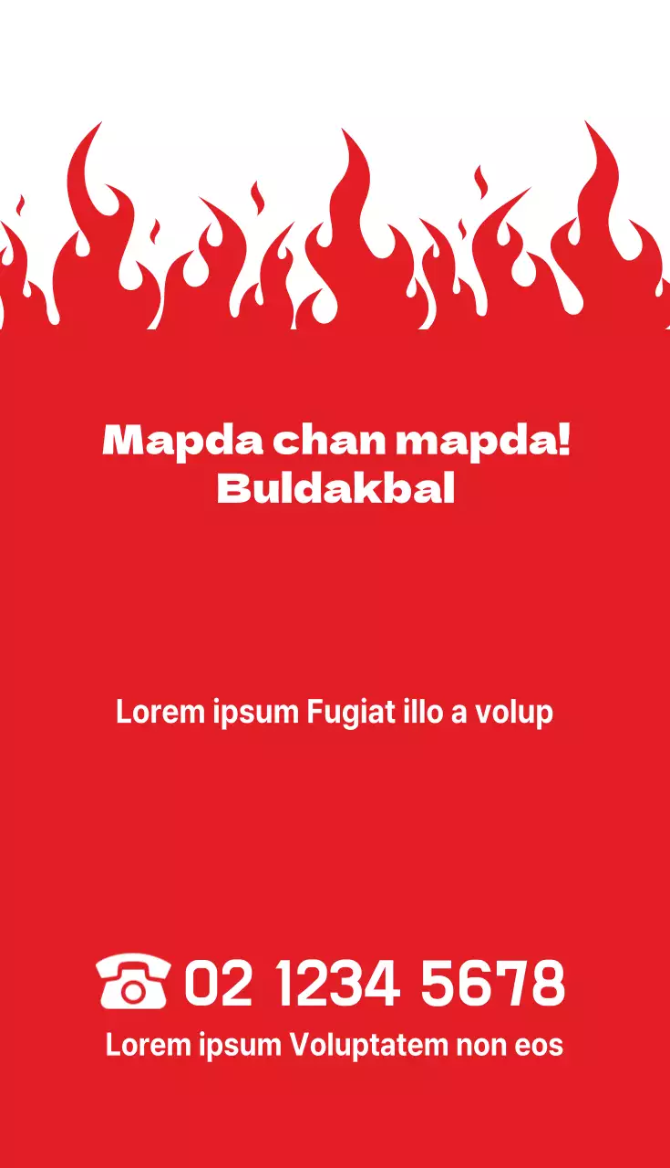 Mapda chan mapda! Buldakbal