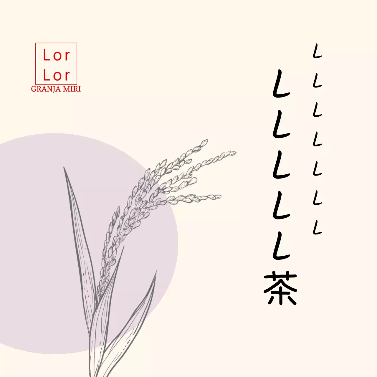 Pegatina Dibujo Malva Nurungjitsa