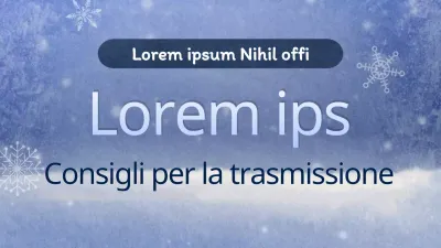 Concetto di inverno innevato in bianco e blu navy