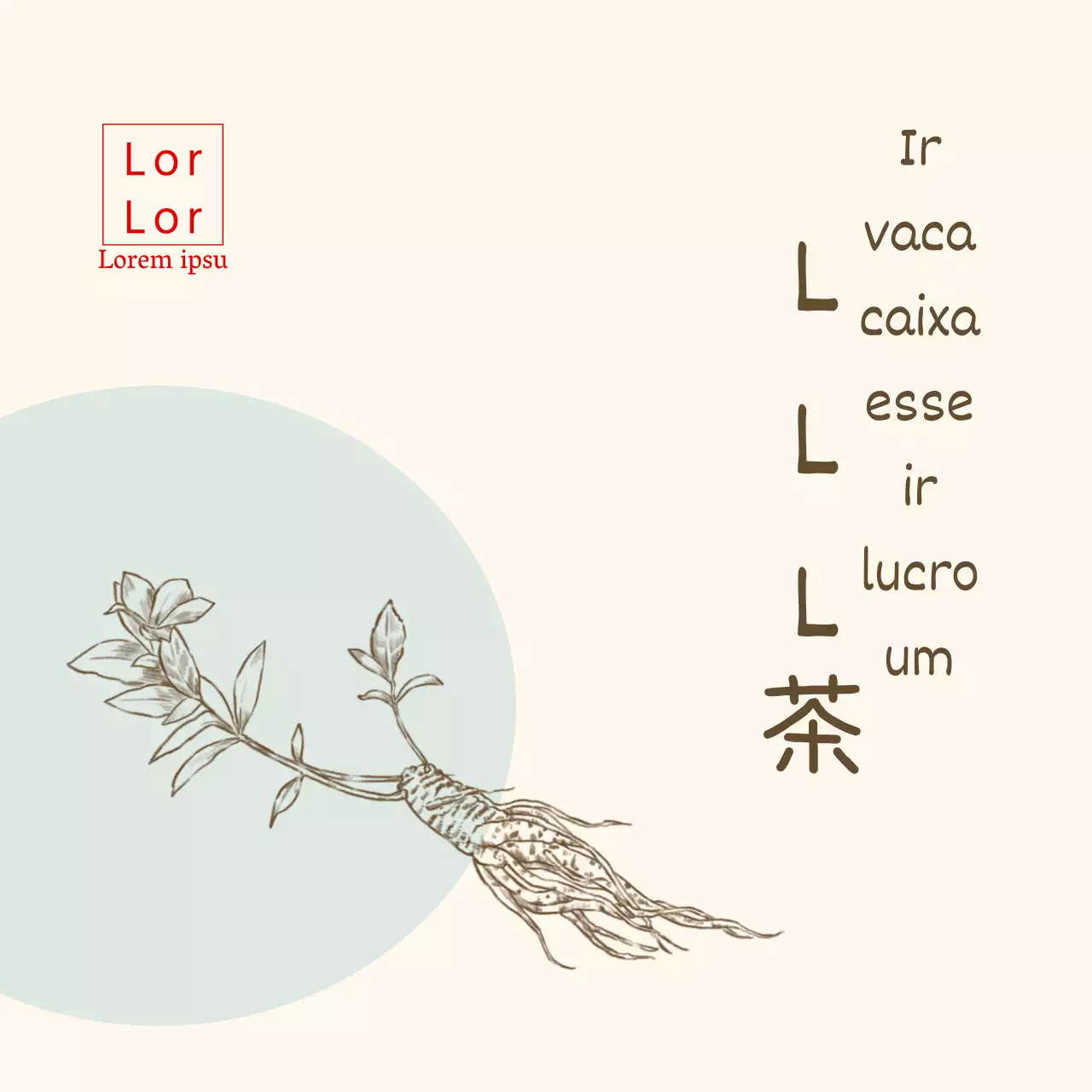 Autocolante para carro com desenho de uma flor de sino cor de menta