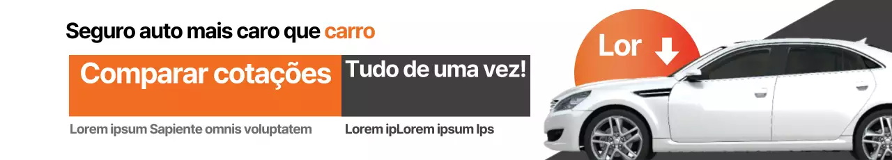 Comparar orçamentos de uma só vez