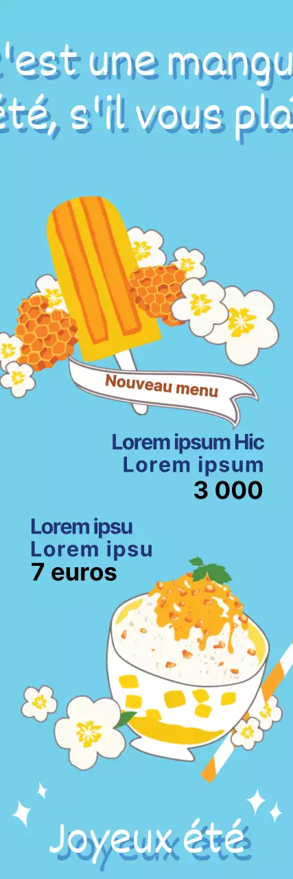 Mango, un été s'il vous plaît