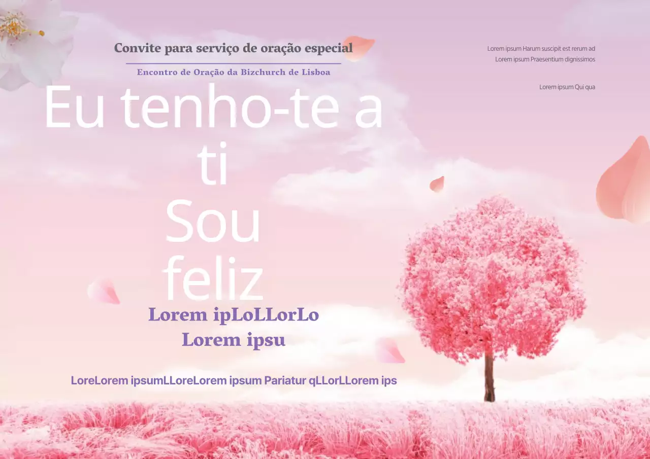 Oportunidades especiais de oração