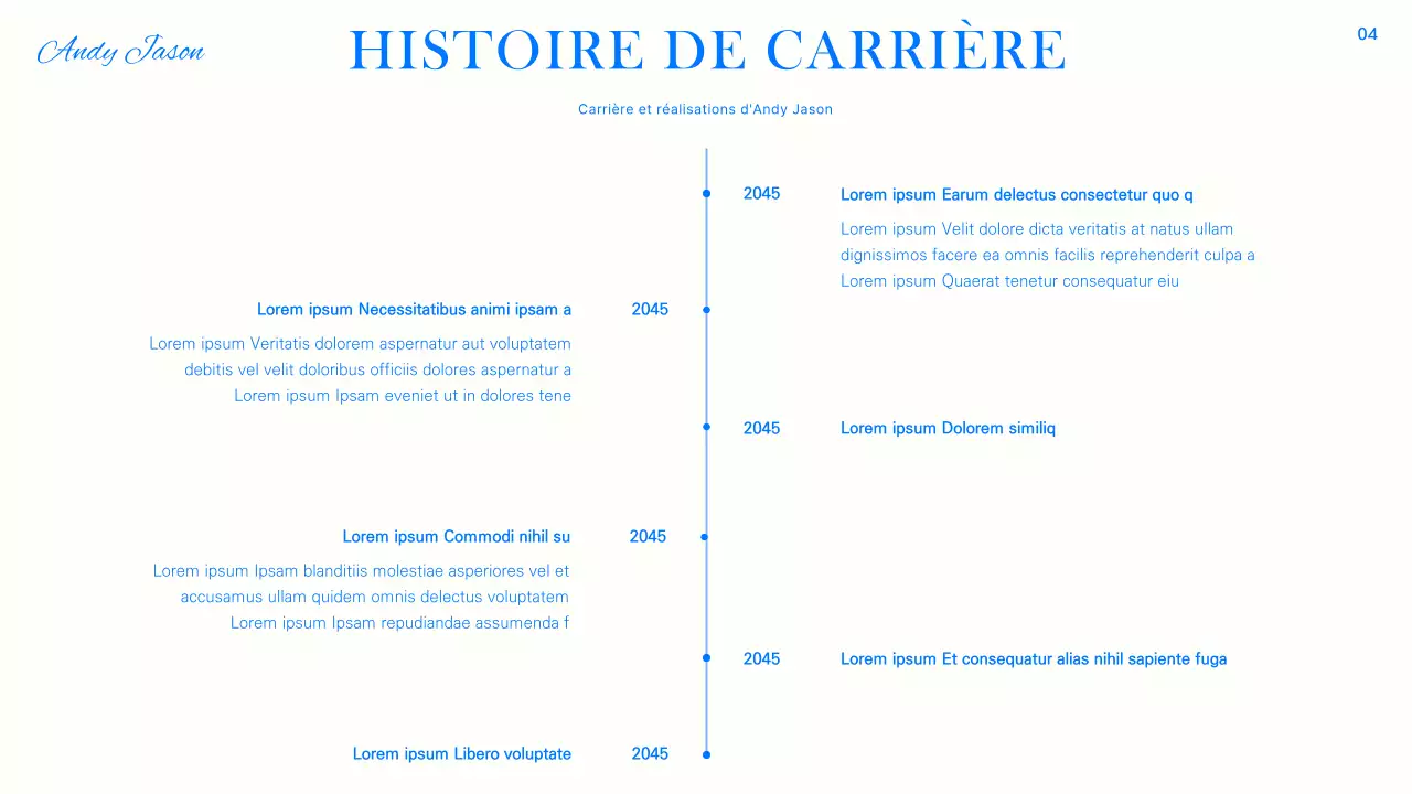 Reportage tendance en bleu, noir et blanc