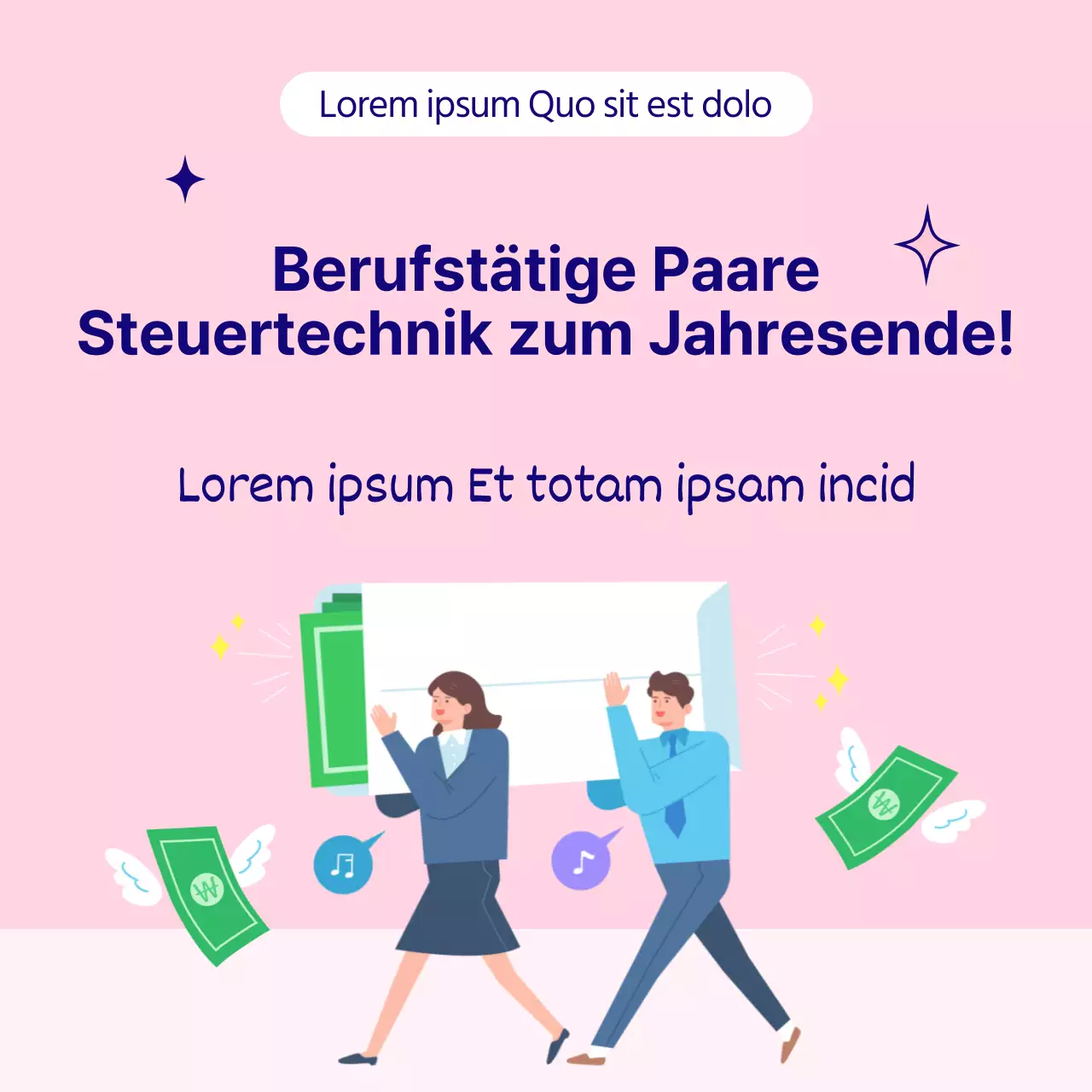 Steuern zum Jahresende für Doppelverdiener-Paare in RosaSteuerTech-GelageStrategienPersönliche Steuergutschrift