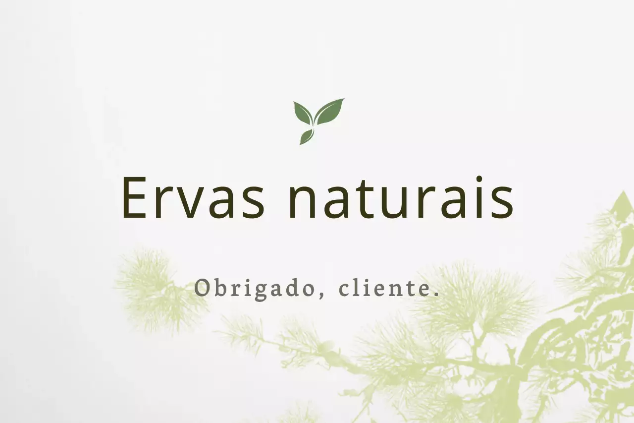 Ervas naturais