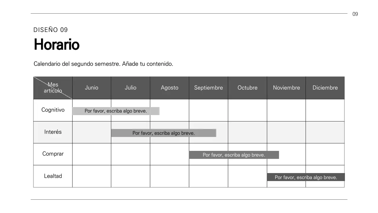 Un sencillo informe empresarial en blanco y negro