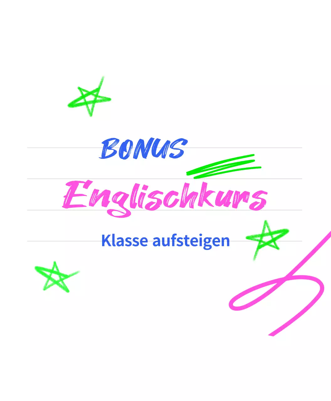 Eine farbenfrohe und attraktive blau-rosa Öko-Schultasche für die englische Schule