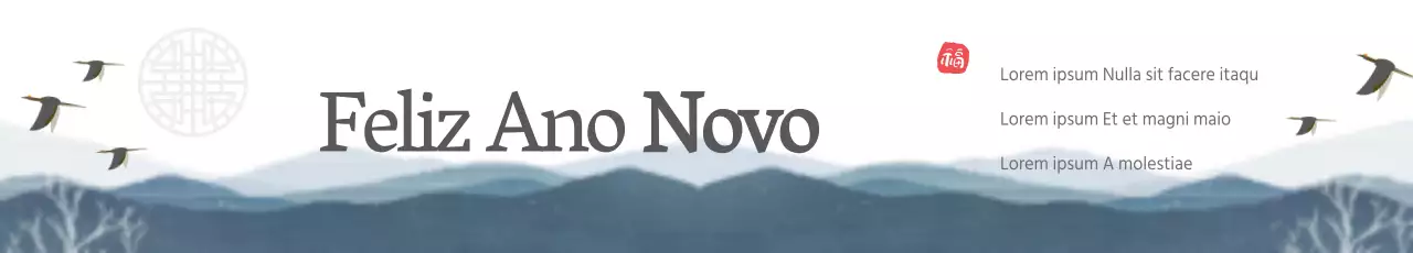 Saudações de Ano Novo