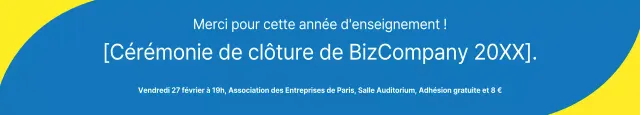 Cérémonie de clôture