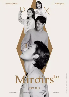 La cérémonie beige et or de l'employé de l'année