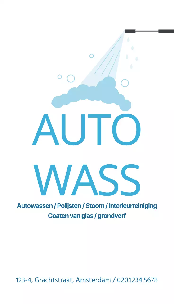 Auto wassen