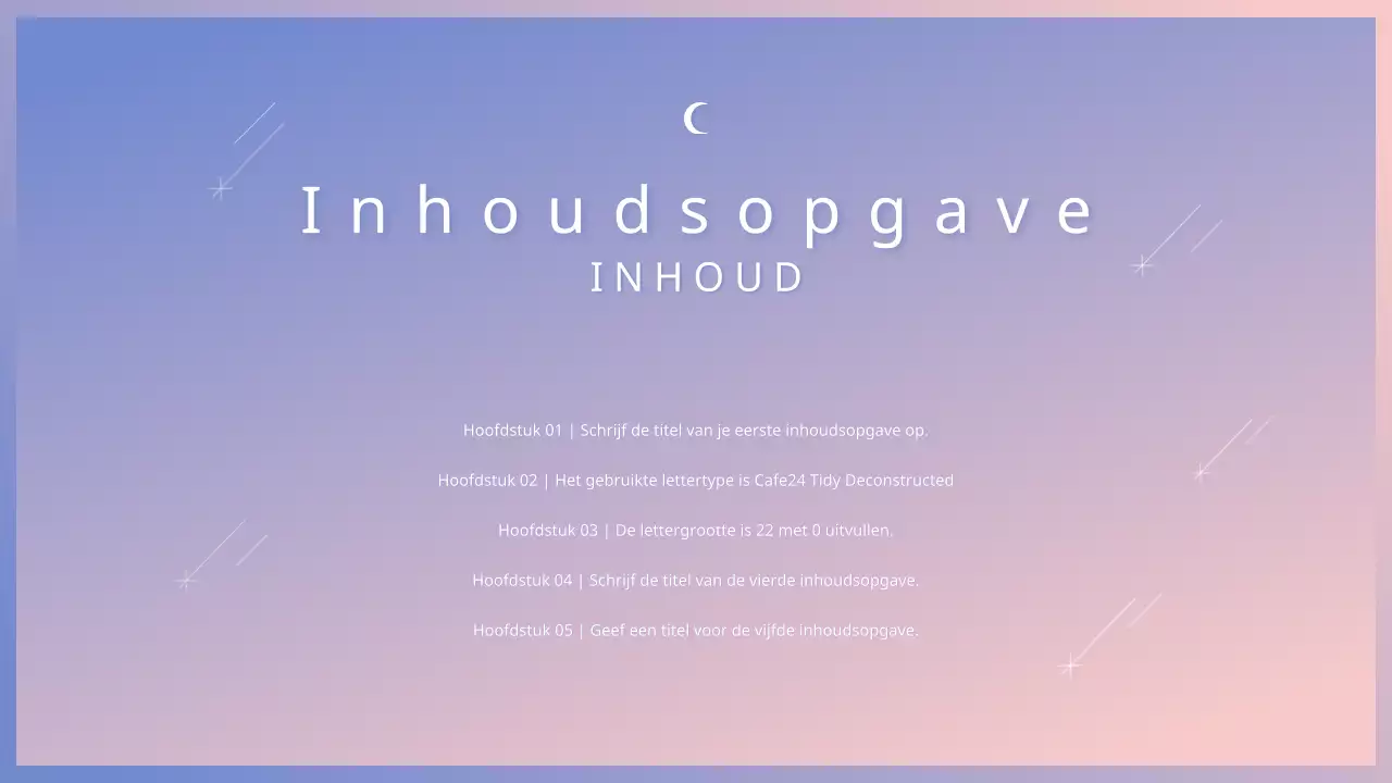 Pinkvora pluizige wolken verloop