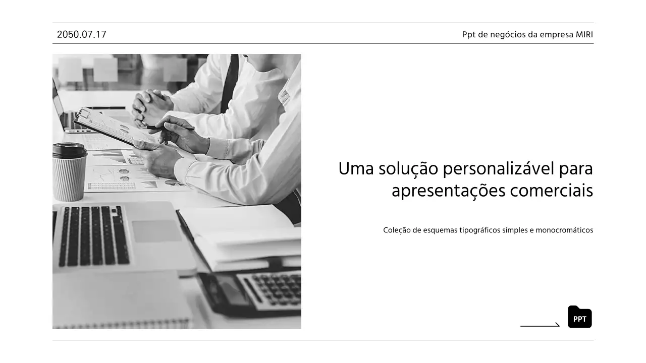 Um simples relatório de actividades a preto e branco