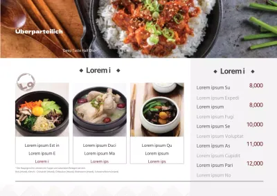 Deep Taste Half Dish