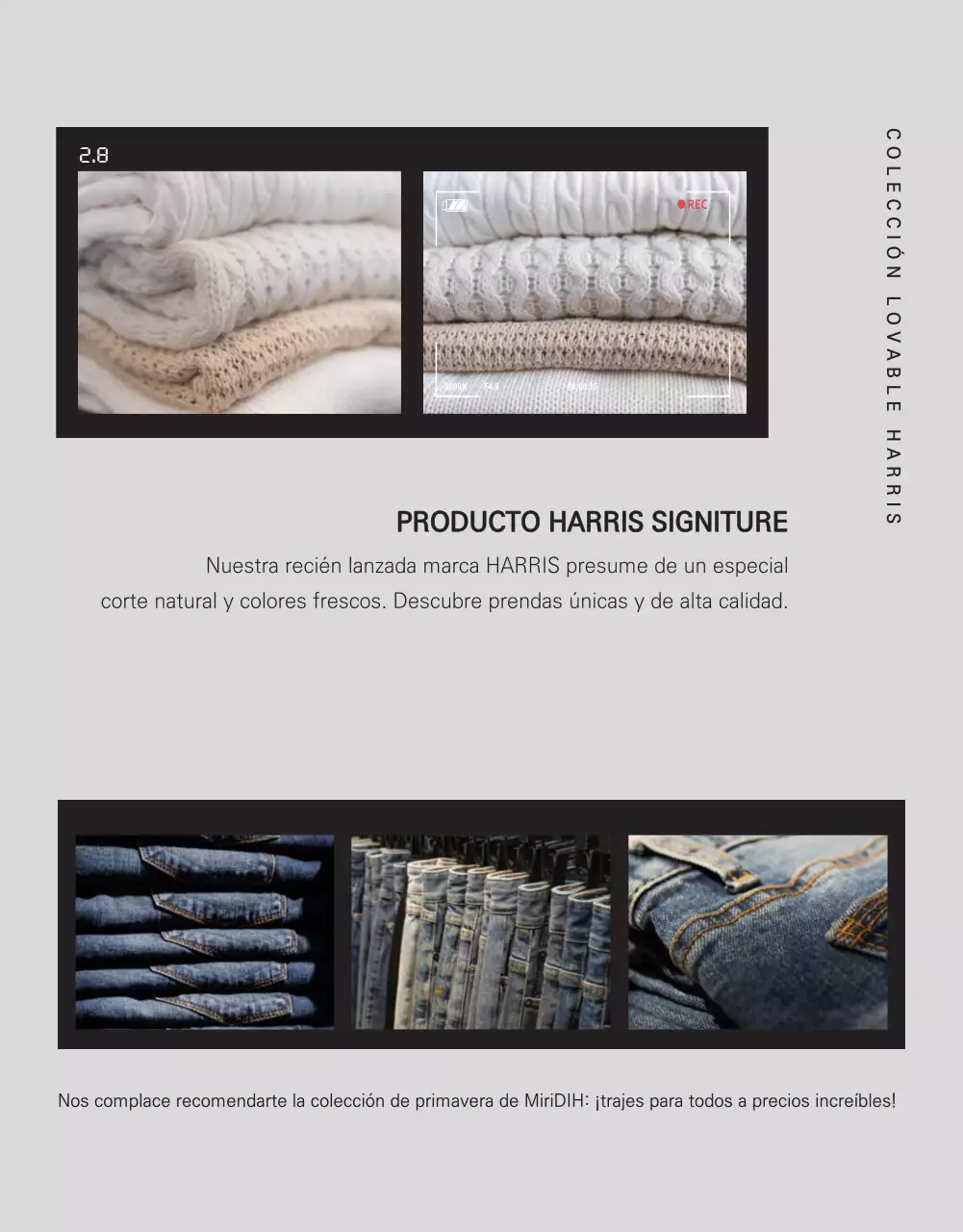 Moda página detallada