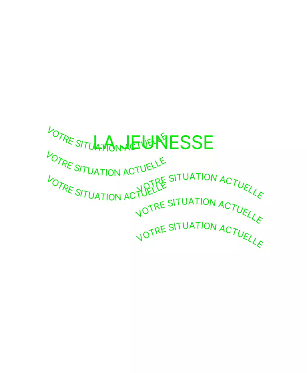 Sac écologique personnalisé minimaliste et simple en vert lime