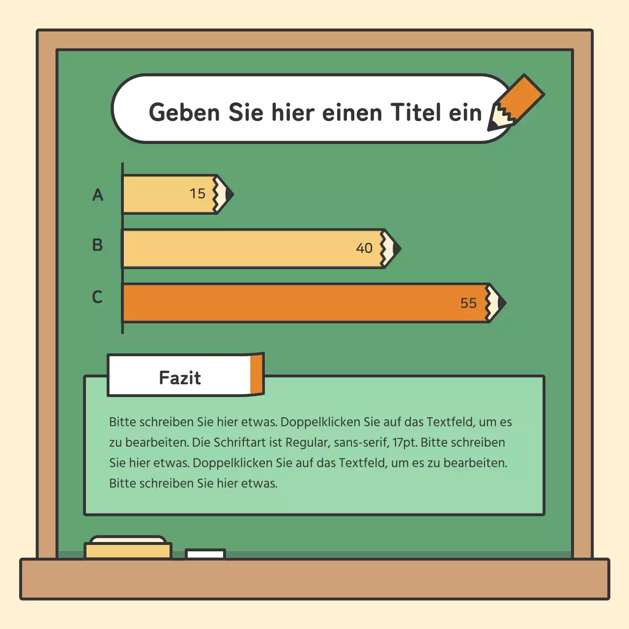 Bunte pädagogische TafelkartenNews