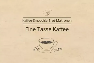 Eine Tasse Kaffee