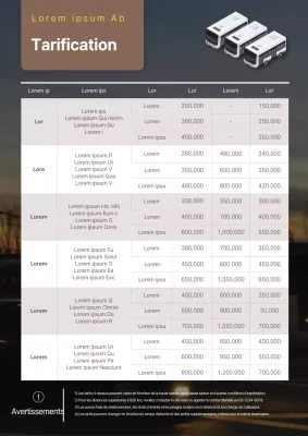 Bus charter dans les tons bruns