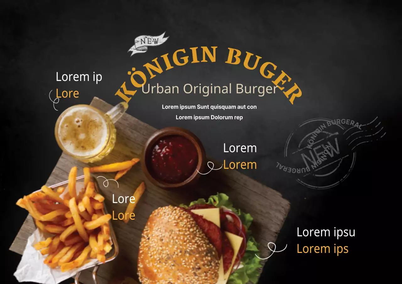 Königin Hamburger