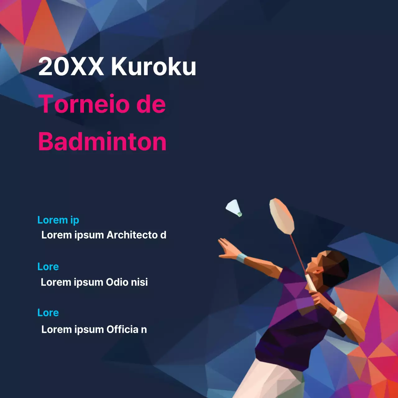 Torneios de badminton