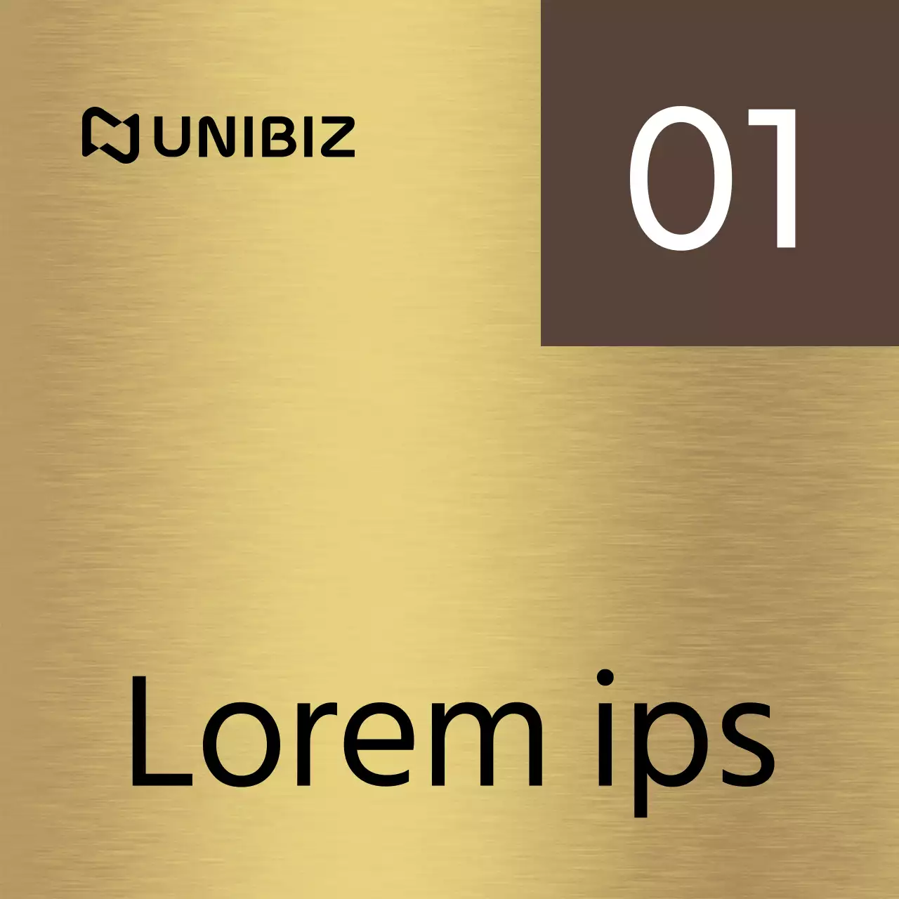 Ein einfaches Platzhalterzeichen mit braunen und schwarzen Namen von Unternehmensabteilungen und quadratischen Formen.