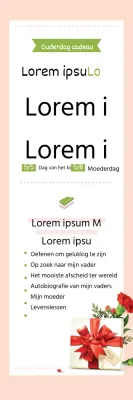 Moederdag cadeau boeken