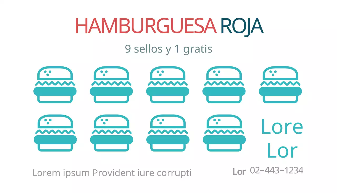 Hamburguesa roja