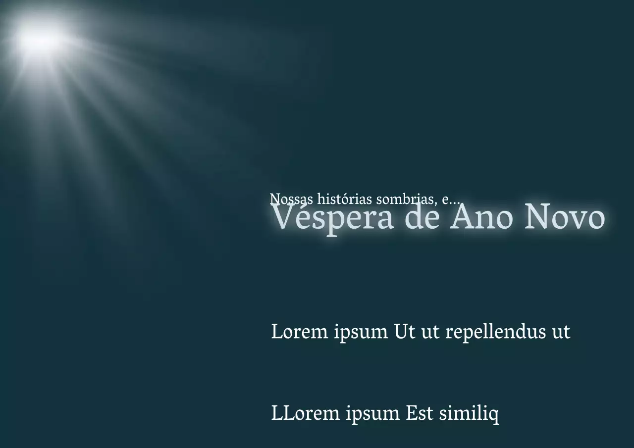 Véspera de Ano Novo