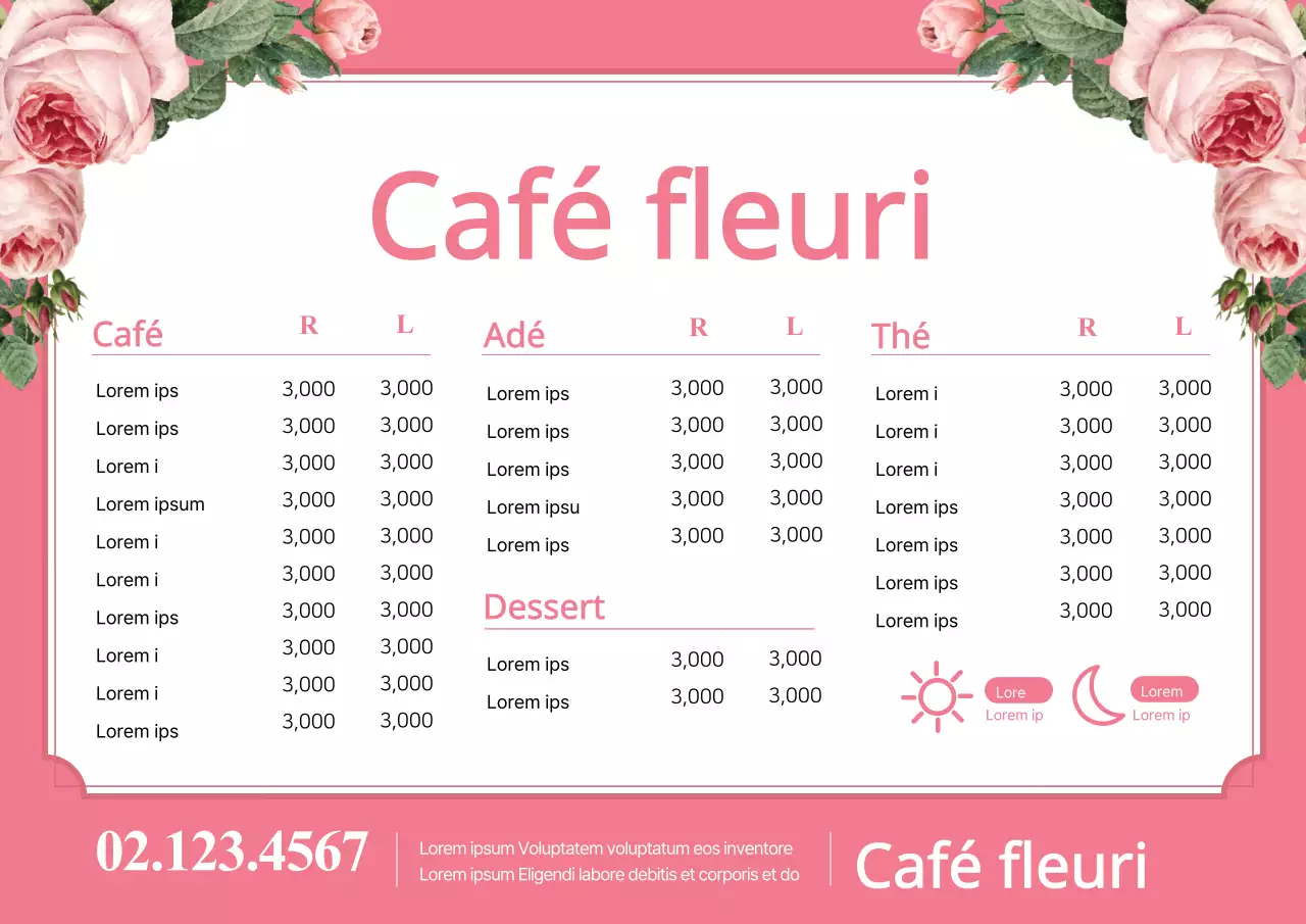 Café des fleurs 01