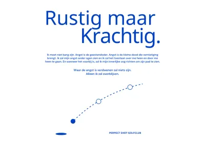 Golfartikelen ontwerpen met de baan van een golfbal
