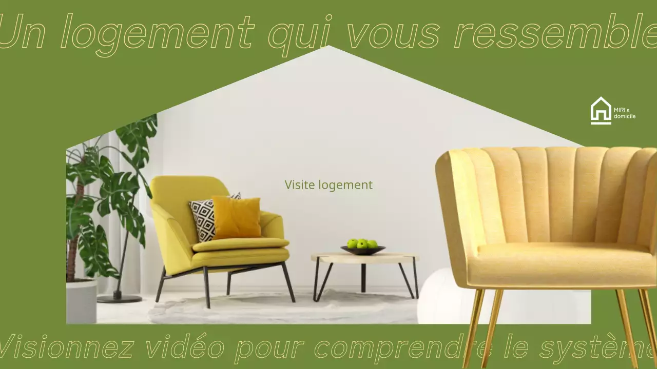 Conseils pour trouver une maison verte et jaune