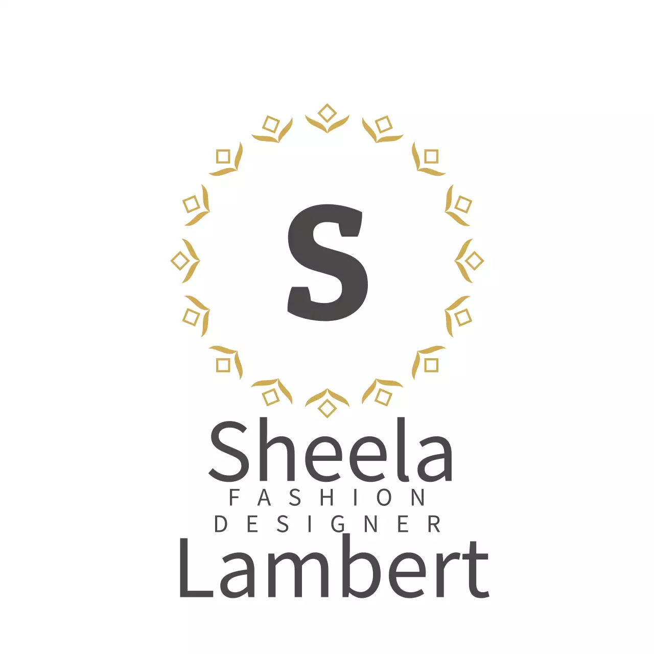 黒 モダン ファッション ロゴ