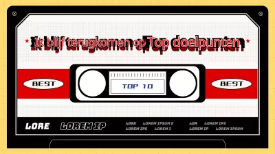 Een op retro-videobanden geïnspireerde ranglijst van de beste doelpunten aller tijden