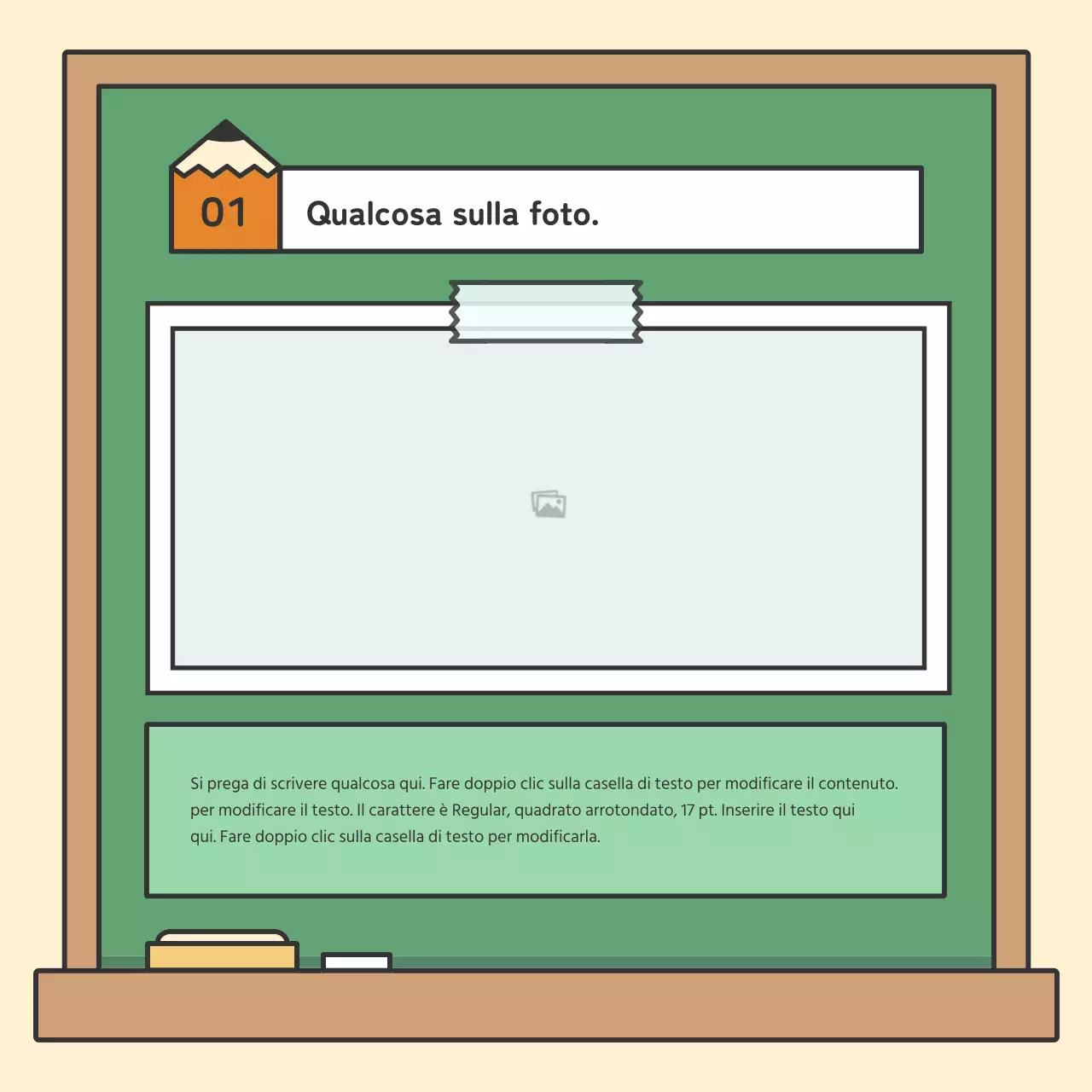 Schede didattiche colorate per la lavagnaNews