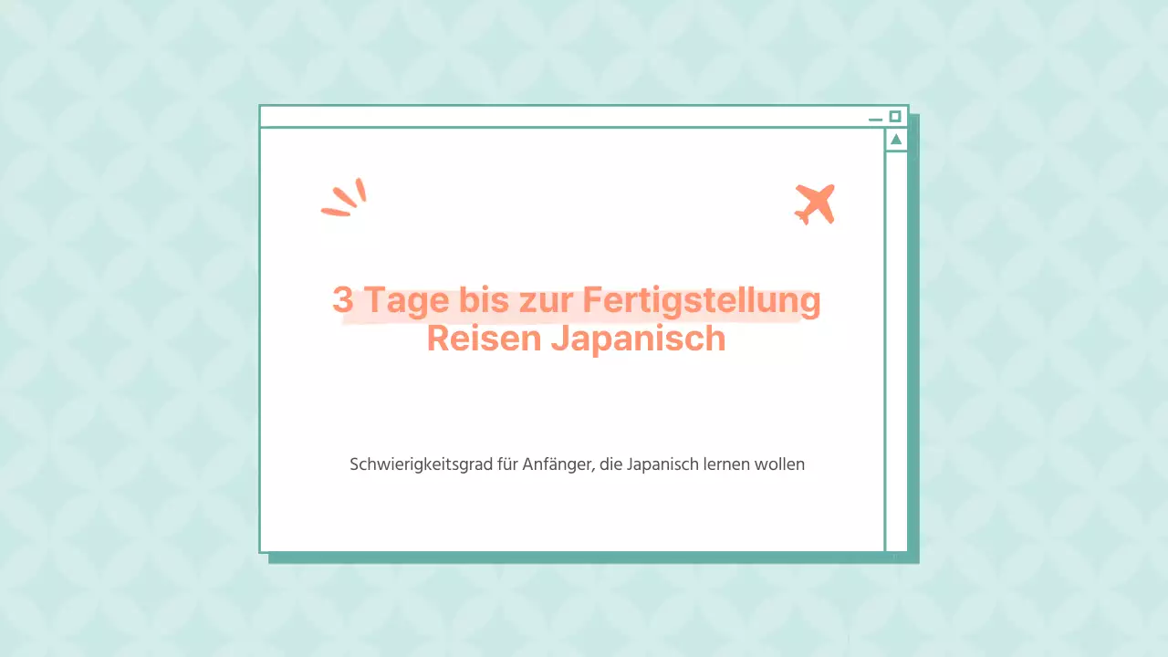 Eine einfache japanische Lektion in Minze und Orange