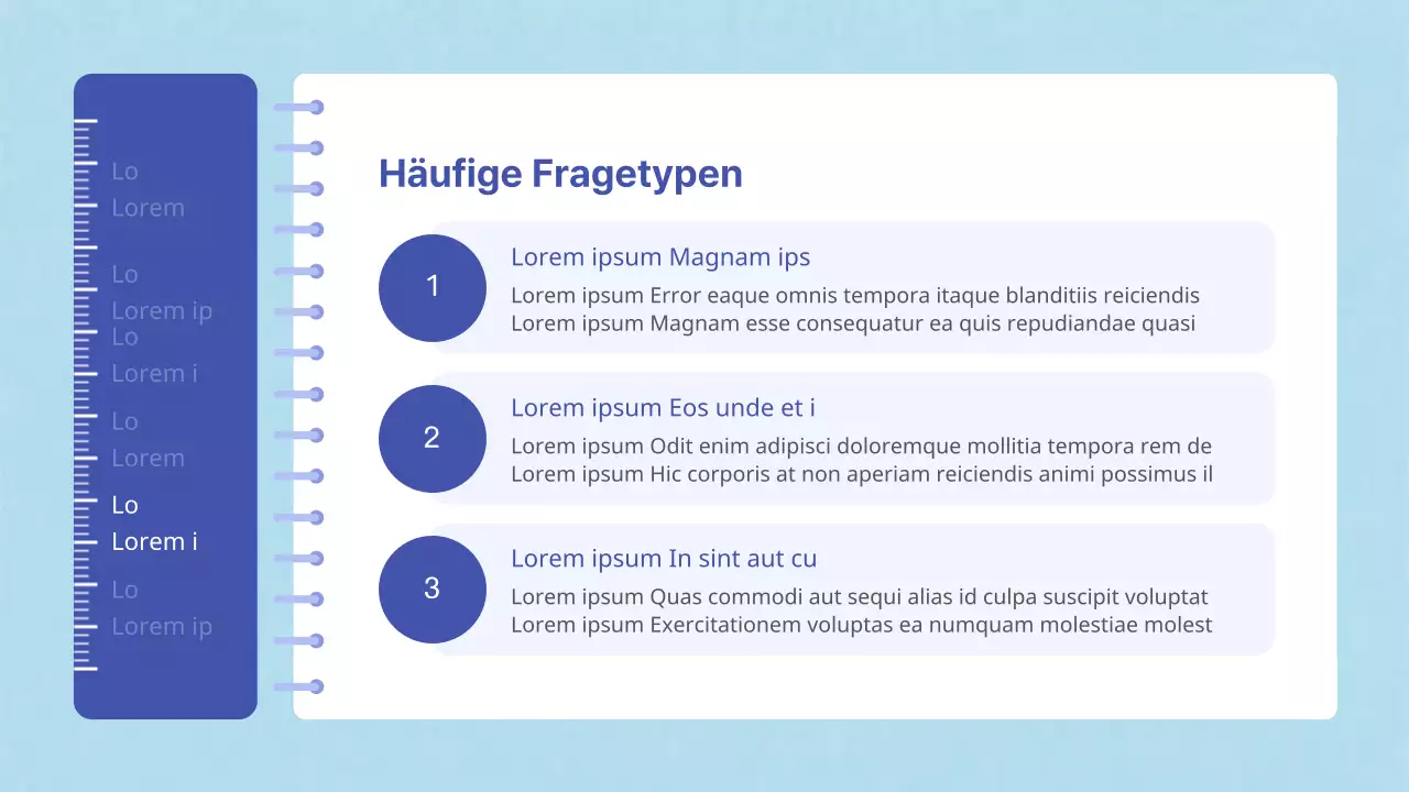 Kitschige Mathe-Schulmaterialien in Blau
