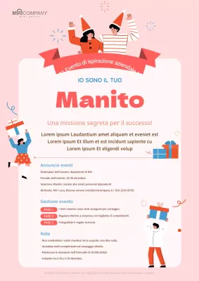 Evento di fine anno a Manito