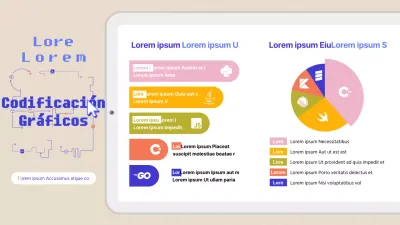 Tema de diagrama de lenguaje de codificación sencillo en blanco y azul