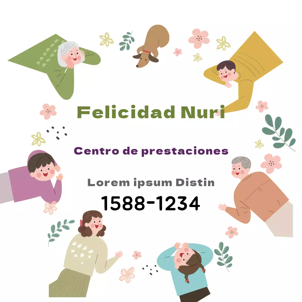 Promoción del Centro de Bienestar de la Ilustración Blanca