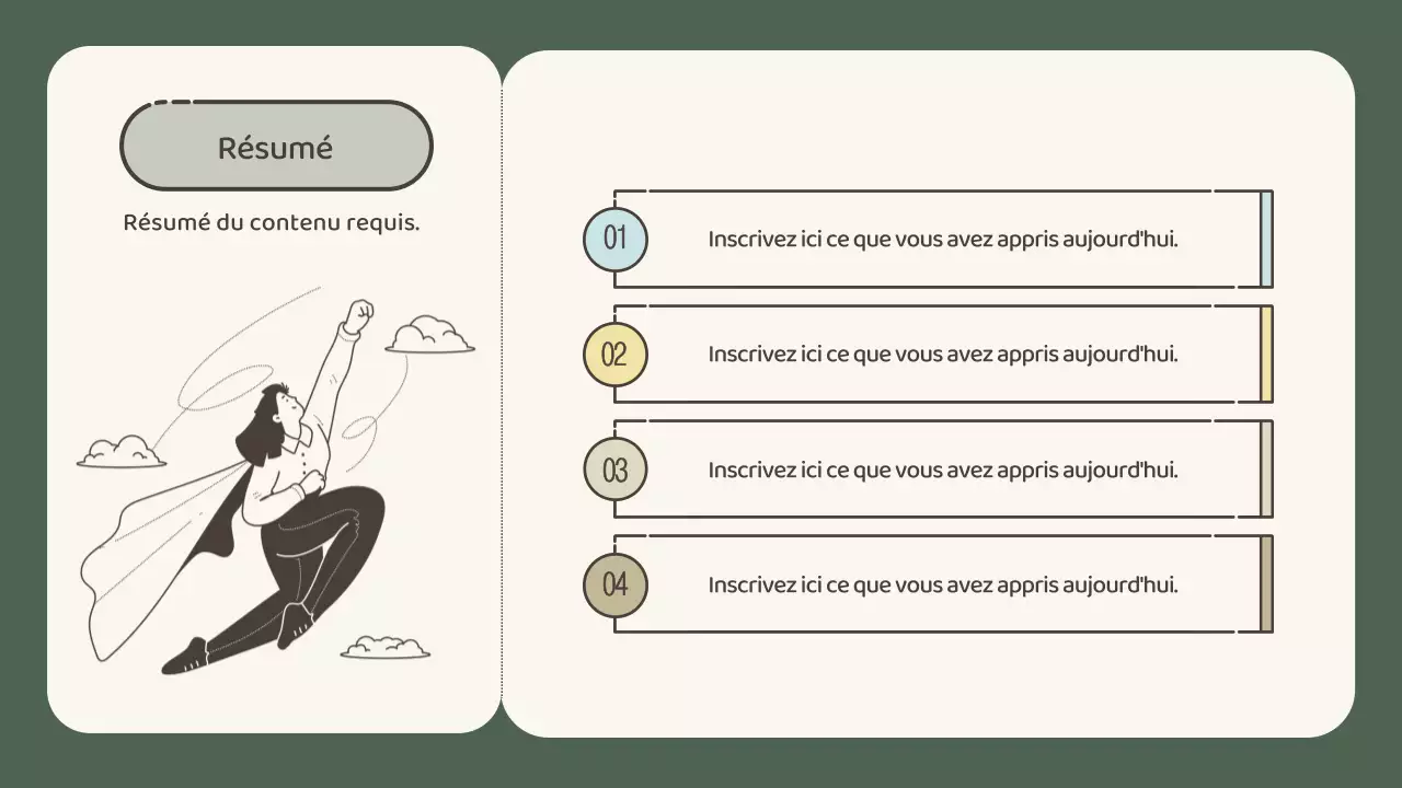 Un guide de conceptualisation vert et calme